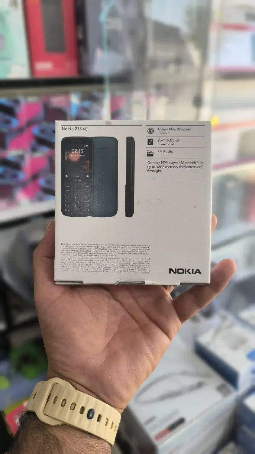 نوکیا ۲۱۵ دو سیم کارت بدون رم با گارانتی|موبایل|خرم‌آباد, |دیوار