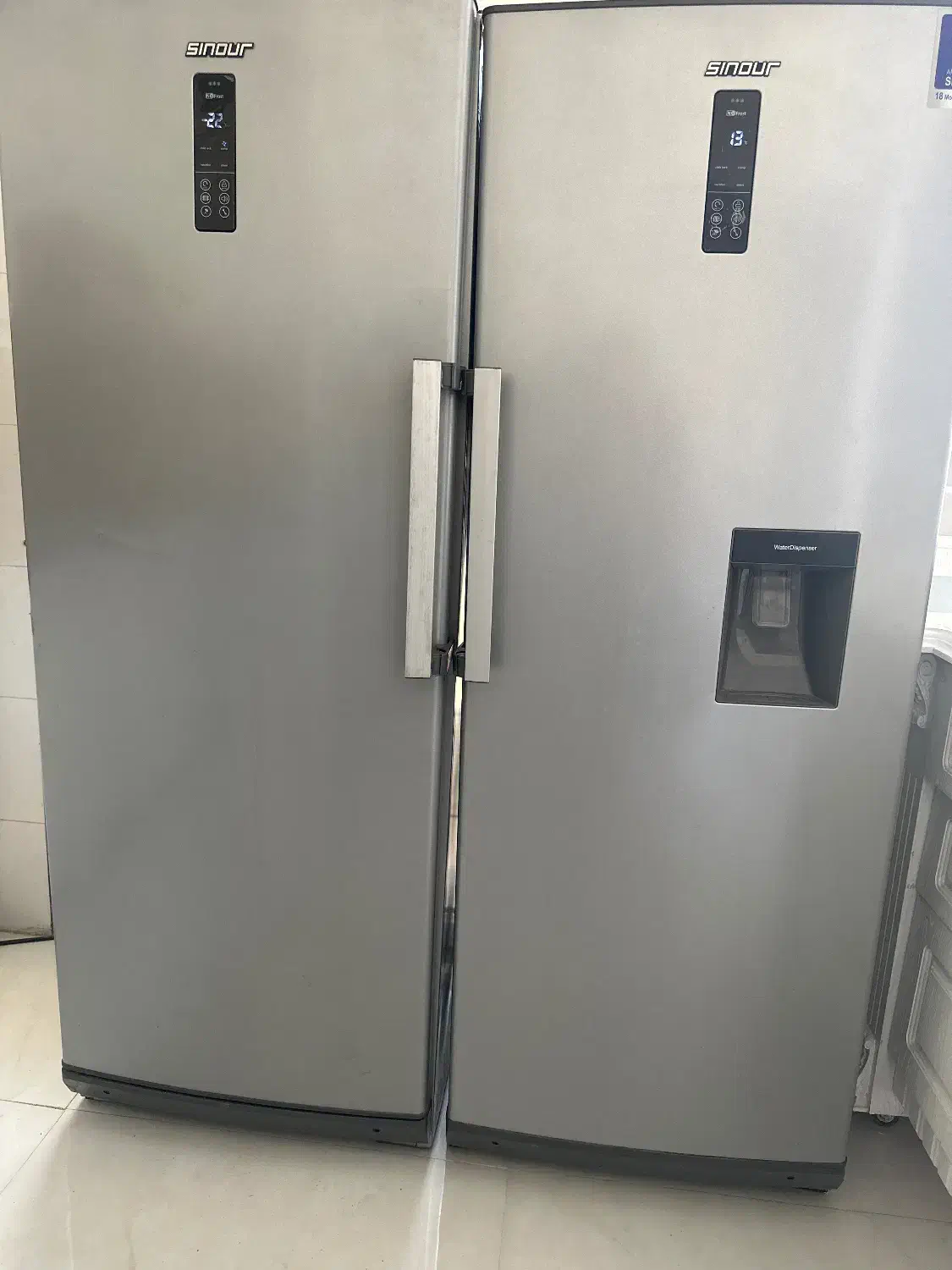 یخچال و فریزر دو قلو سینور|یخچال و فریزر|مشهد, چهارچشمه|دیوار