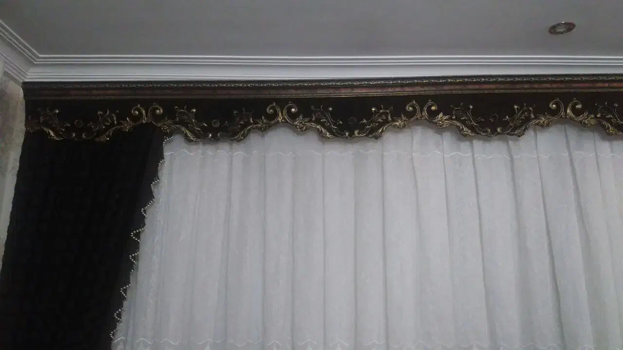 کتیبه چوبی|پرده، رانر، رومیزی|میانه, |دیوار