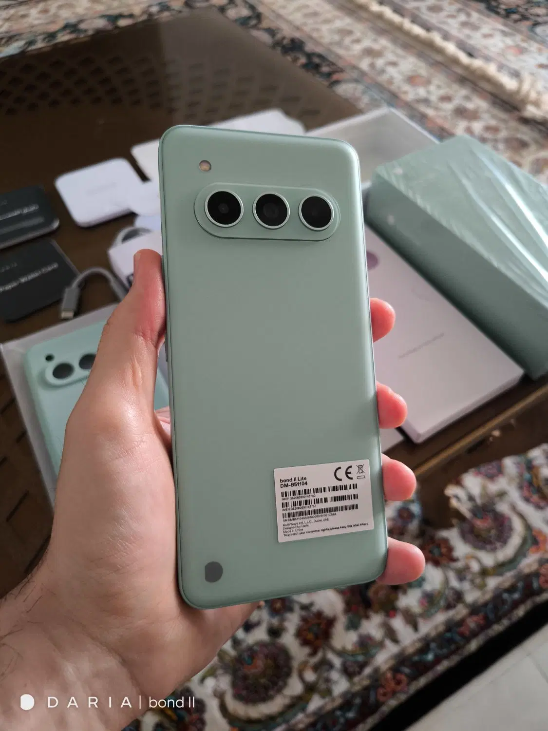 درحدآکبندنونو داریا باند 2 لایت رنگ سبز 256gb ram8|موبایل|تهران, بریانک|دیوار