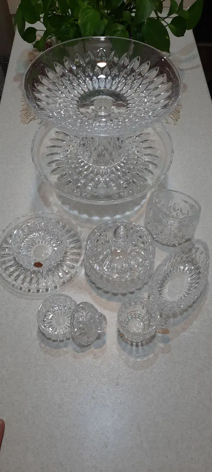 فروش سرویس کریستال جی سی سی ۱۲ نفره|ظروف سرو و پذیرایی|تهران, شهرک محلاتی|دیوار
