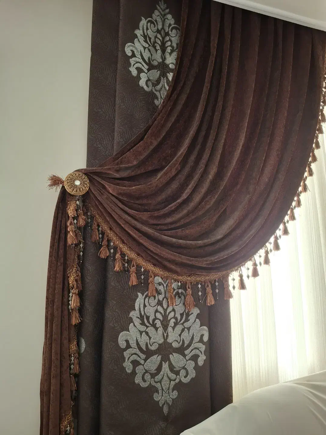 شال وپنل پرده والان|پرده، رانر، رومیزی|تهران, مشیریه|دیوار