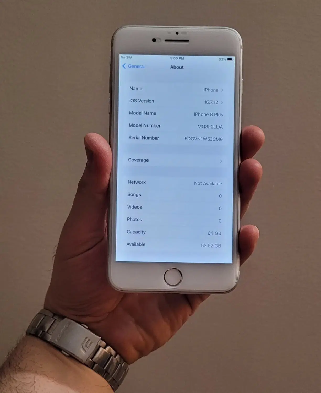IPhone 8 pluse 64 Silver|موبایل|تهران, مولوی|دیوار