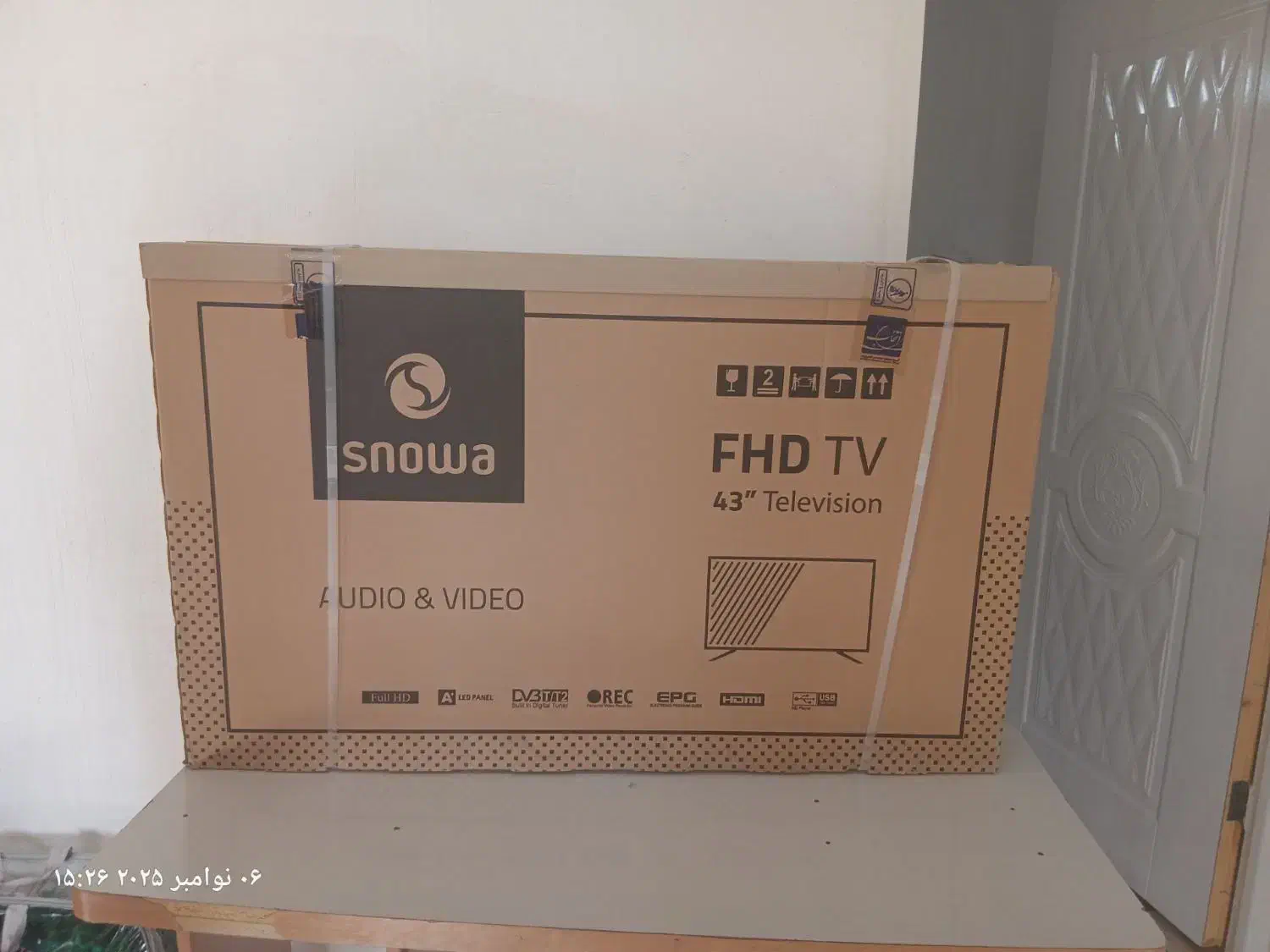 تلویزیون ۴۳ اینچ اسنوا|تلویزیون و پروژکتور|کوهدشت, |دیوار