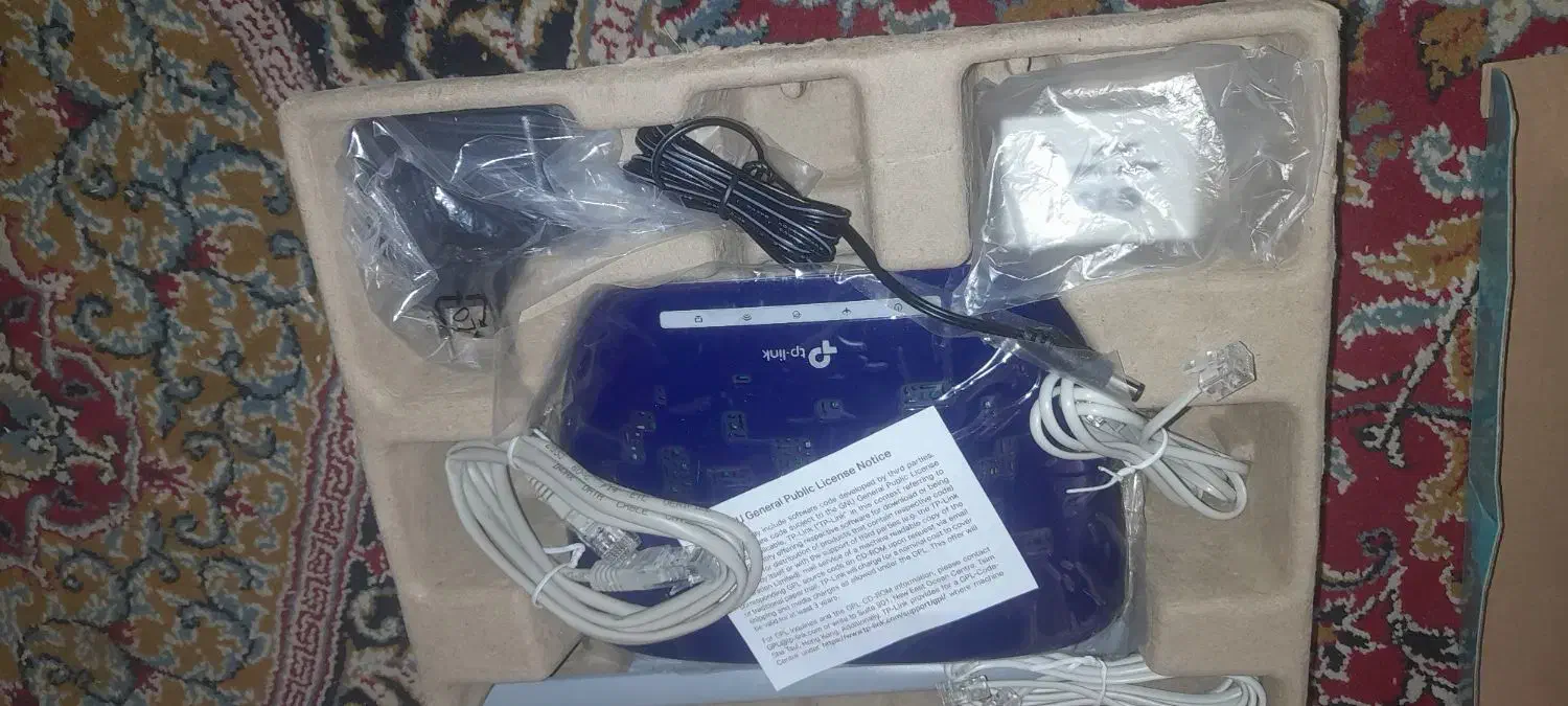 مودم وای فای tplink  خط دائم|مودم و تجهیزات شبکه|خرم‌آباد, |دیوار