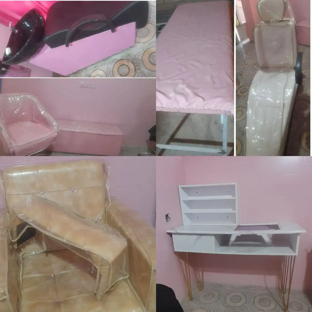 وسایل سالن زیبایی|آرایشگاه و سالن‌های زیبایی|اندیمشک, |دیوار