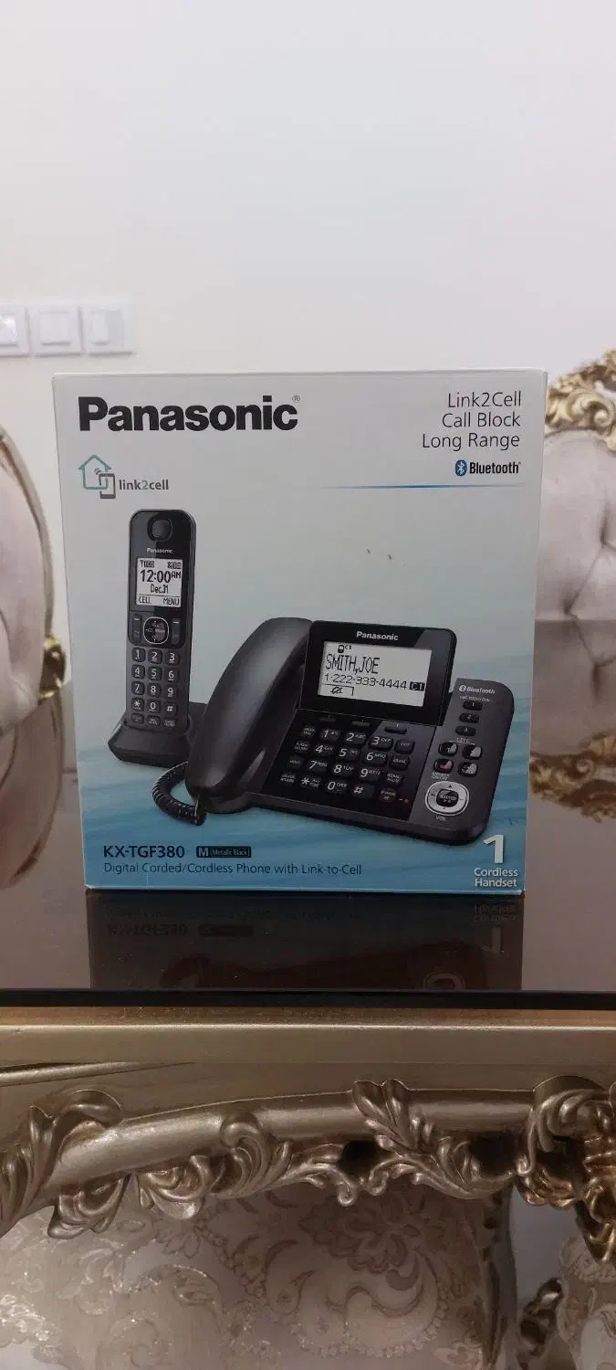 تلفن پاناسونیک kx-TGF380 آکبند|تلفن رومیزی|تهران, سلسبیل شمالی|دیوار