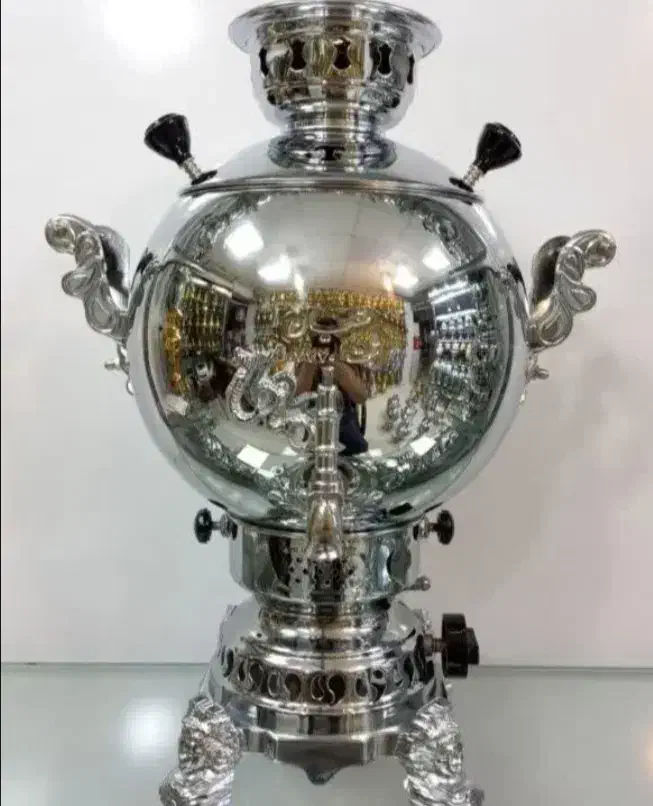 سماور گازی ۶ لیتری|سماور، چای‌ساز، قهوه‌ساز|زنجان, |دیوار