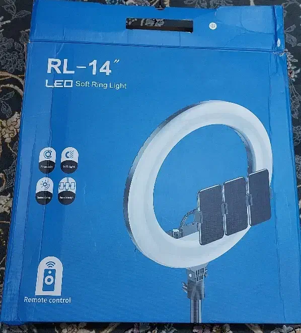 رینگ لایت ۱۴ اینچ(بزرگترین سایز)|دوربین عکاسی و فیلمبرداری|ری, اقدسیه|دیوار