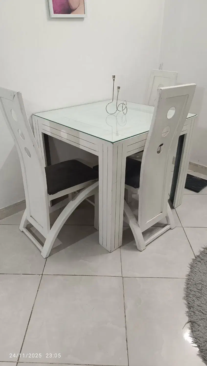 میز نهارخوری 4نفره|میز و صندلی غذاخوری|مشهد, یاس|دیوار