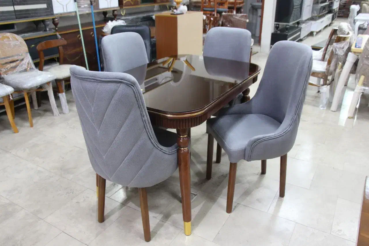 مدل لاکچری پشت بلند|میز و صندلی غذاخوری|کرج, حیدرآباد|دیوار