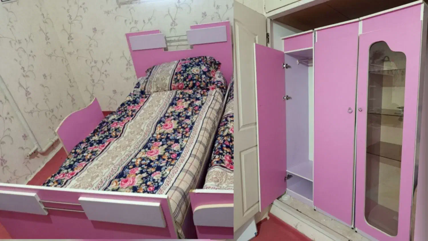 ست کمدوتخت|تخت و صندلی بچه|ابهر, |دیوار