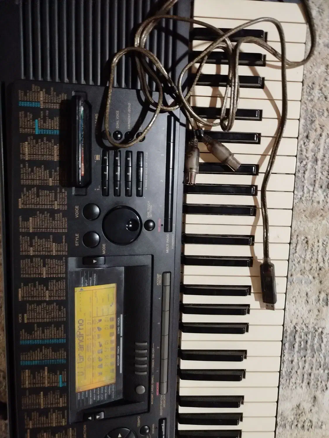 یاماها a3|پیانو، کیبورد، آکاردئون|بجنورد, |دیوار