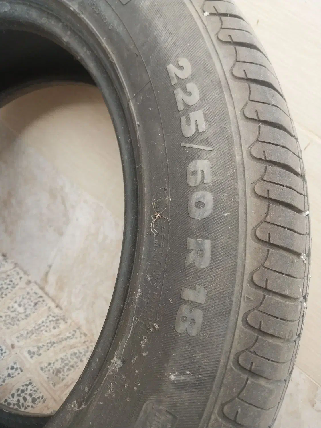 فروش ۴ حلقه لاستیک کویر سایز۲۵۵،۶۰،۱۸|قطعات یدکی و لوازم جانبی|قصرشیرین, |دیوار