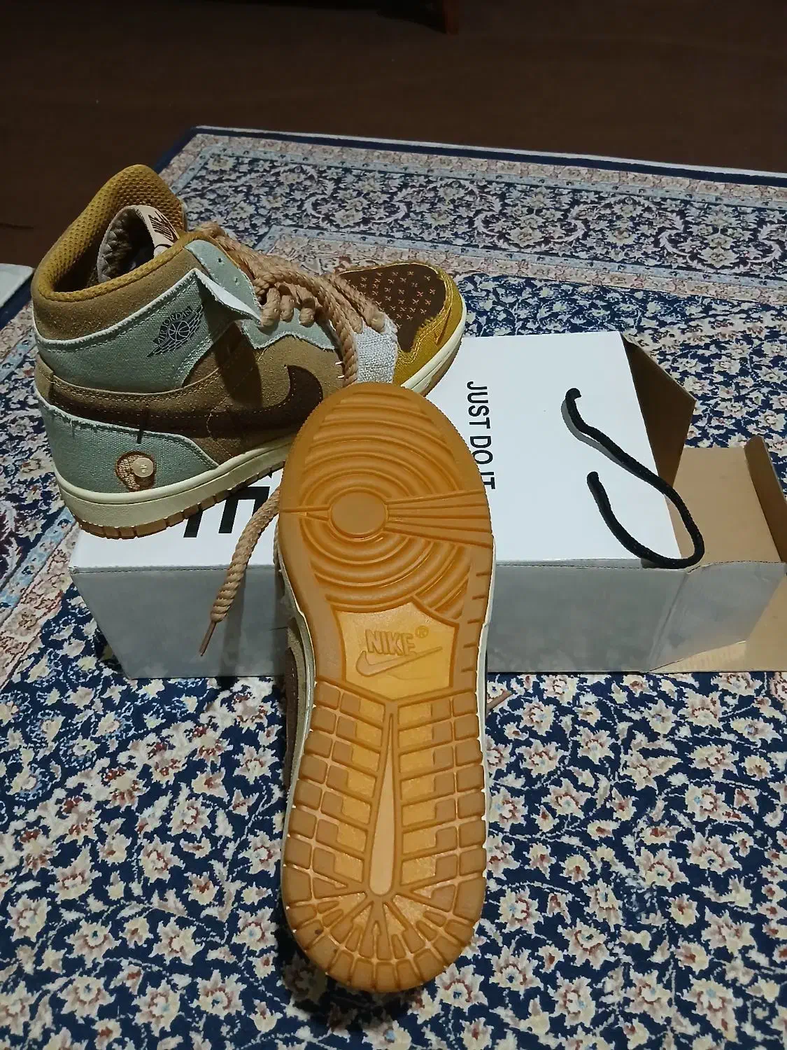 نیم بوت نایک سایز41|کیف، کفش، کمربند|کرج, ساسانی (قلمستان)|دیوار