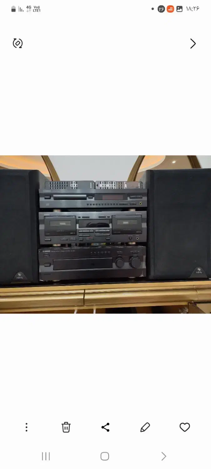 ست یاماها|سیستم صوتی خانگی|تهران, هاشمی|دیوار