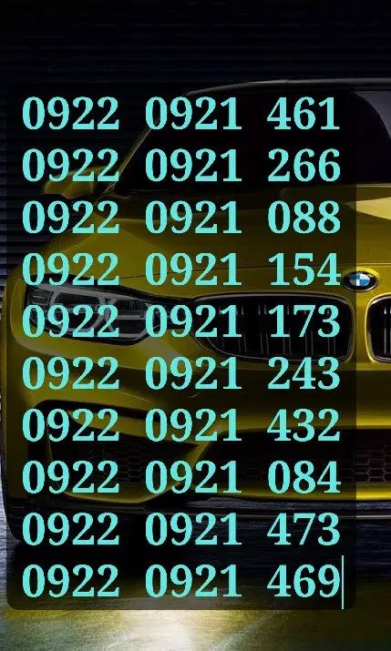 0922.0921.xxx|سیم‌کارت|قم, شهرک توانیر|دیوار