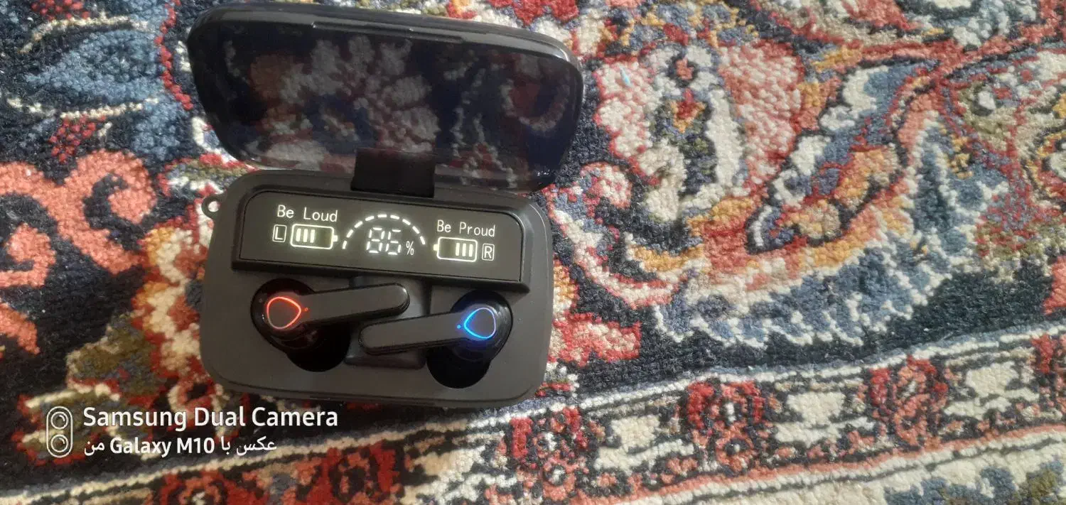 این هدفون سالم و همراه با شارژ و کاملا سالم|لوازم جانبی موبایل و تبلت|ماسال, |دیوار