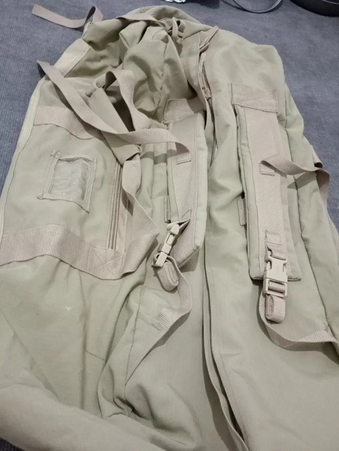 کوله سربازی برزنتی|کیف، کفش، کمربند|گلبهار, شهر جدید گلبهار|دیوار