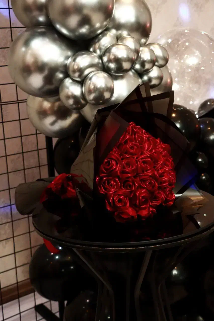 انواع سفارشات رز روبانی|گل مصنوعی|اردبیل, |دیوار