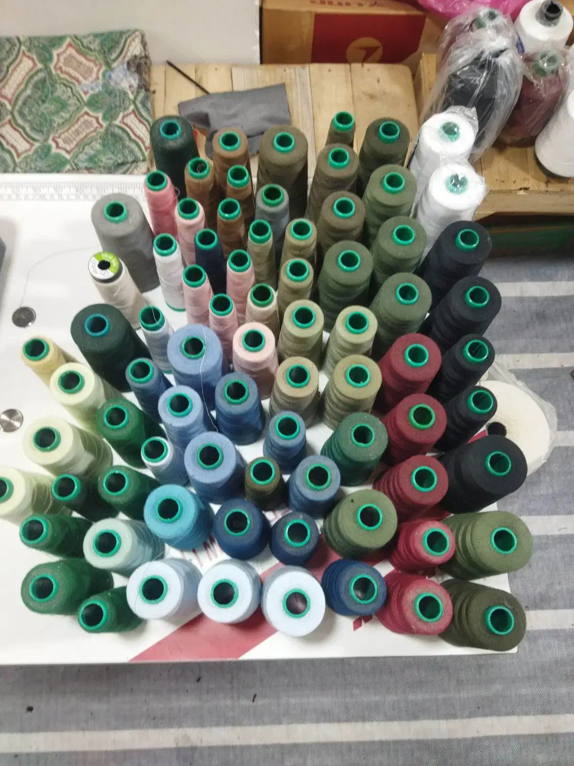 نخ تعداد|لوازم خیاطی و بافتنی|رزن, |دیوار