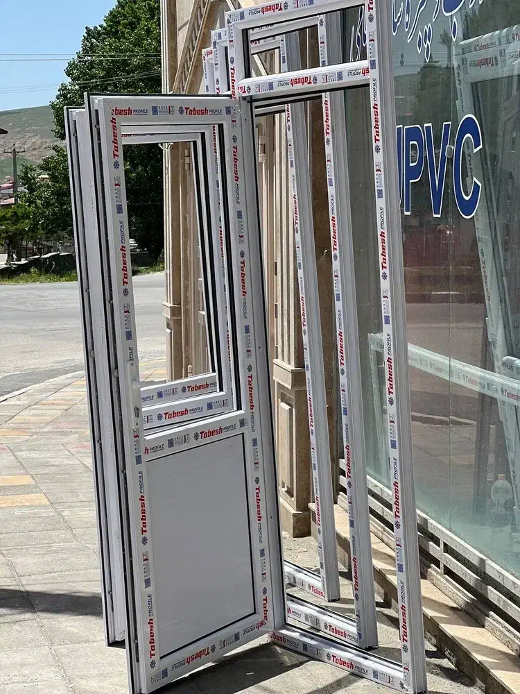 درب و پنجره یوپی وی سی|مصالح و تجهیزات ساختمان|خلخال, |دیوار