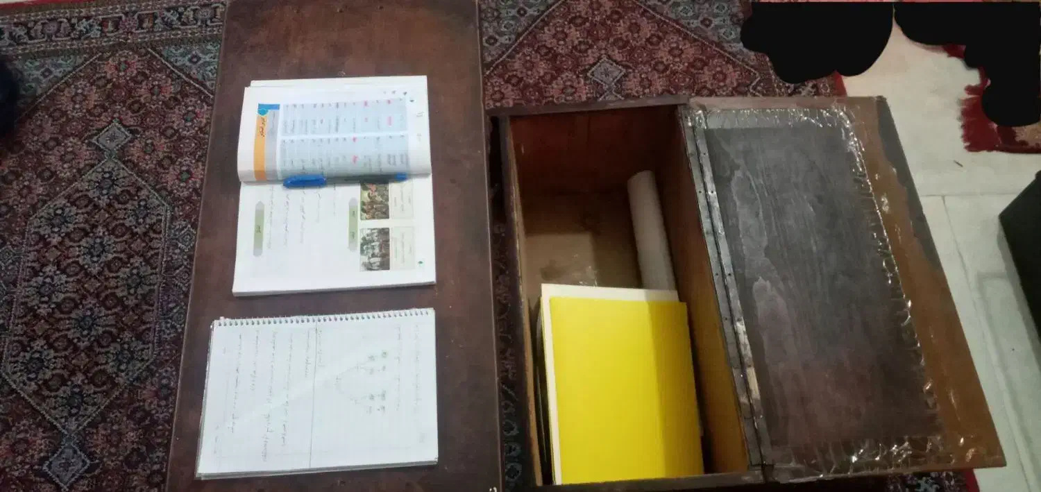 میزتحریر تاشو.جادار|میز تحریر و کامپیوتر|فیروزکوه, |دیوار