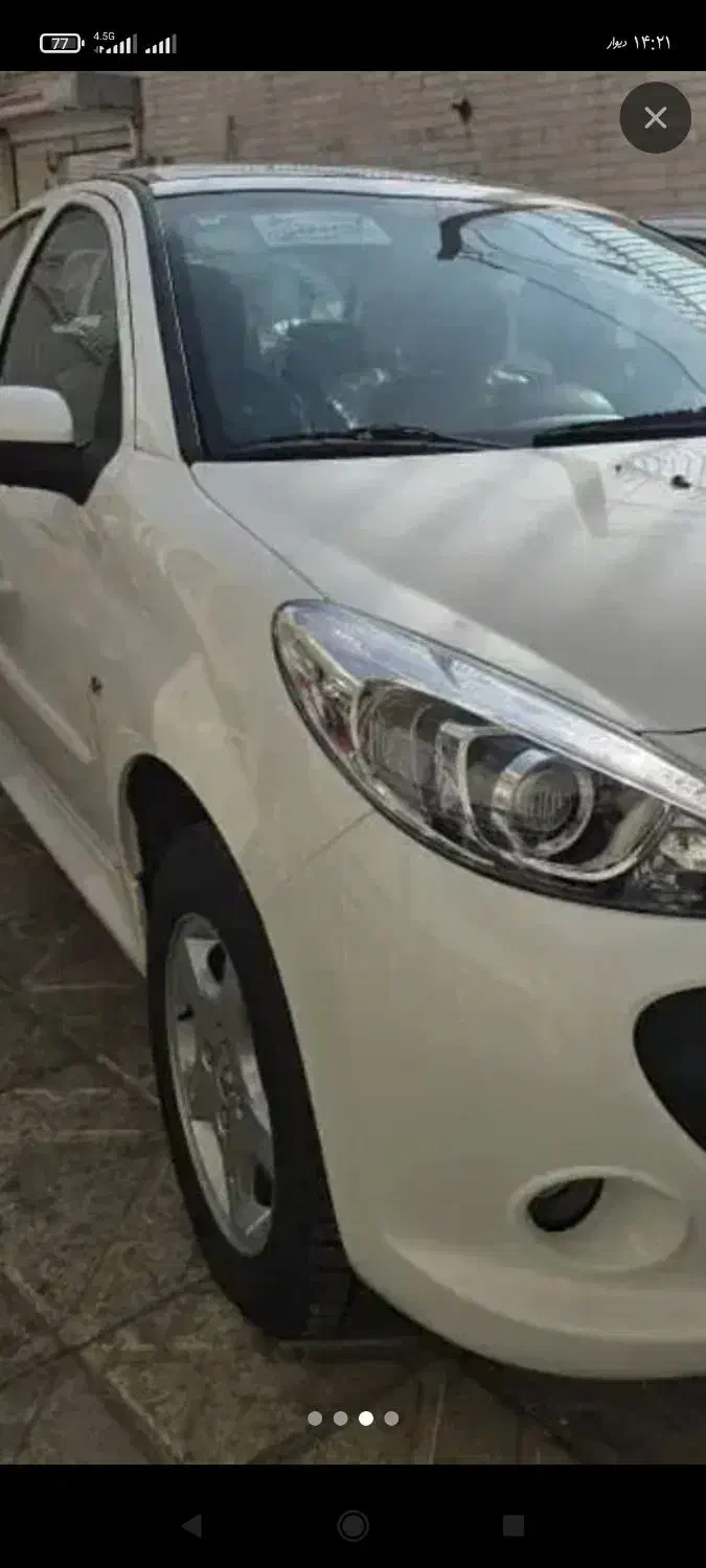 207پانا ارتقاء یافته|خودرو سواری و وانت|خوی, |دیوار