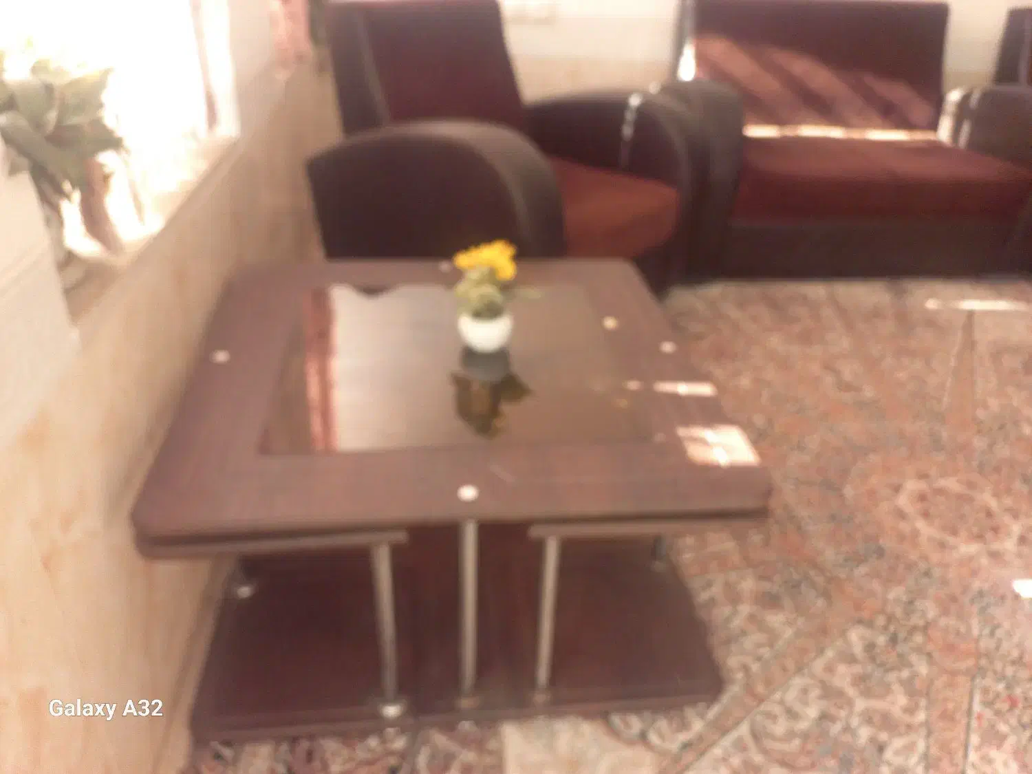 مبل ۷نفره و میز و گل میز|مبلمان خانگی و میز عسلی|فسا, |دیوار