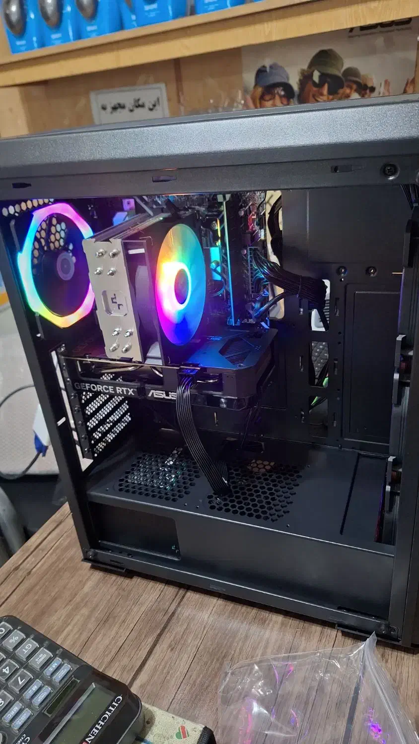 کامپیوتر حرفه ای نسل ۱۲ با گرافیک RTX 5060|رایانه رومیزی|اراک, |دیوار