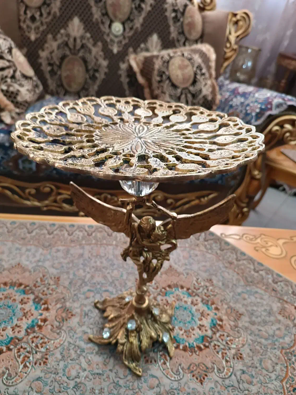 ظروف برنز برای دکوراسیون کلاسیک ،سنتی و سلطنتی|صنایع دستی و سایر لوازم تزئینی|شاهینشهر, شهرک هشت بهشت|دیوار