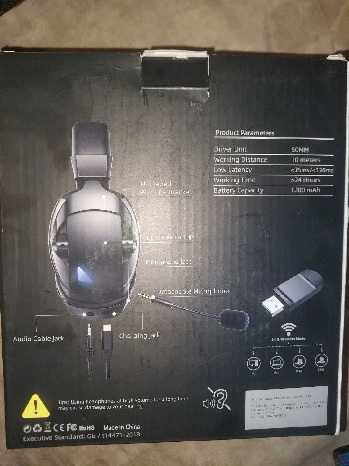 هدست گیمینگ وایرلس  بلوتوث دار ۱۰۰ پرو استریو و 3D|کنسول، بازی ویدئویی و آنلاین|اراک, |دیوار