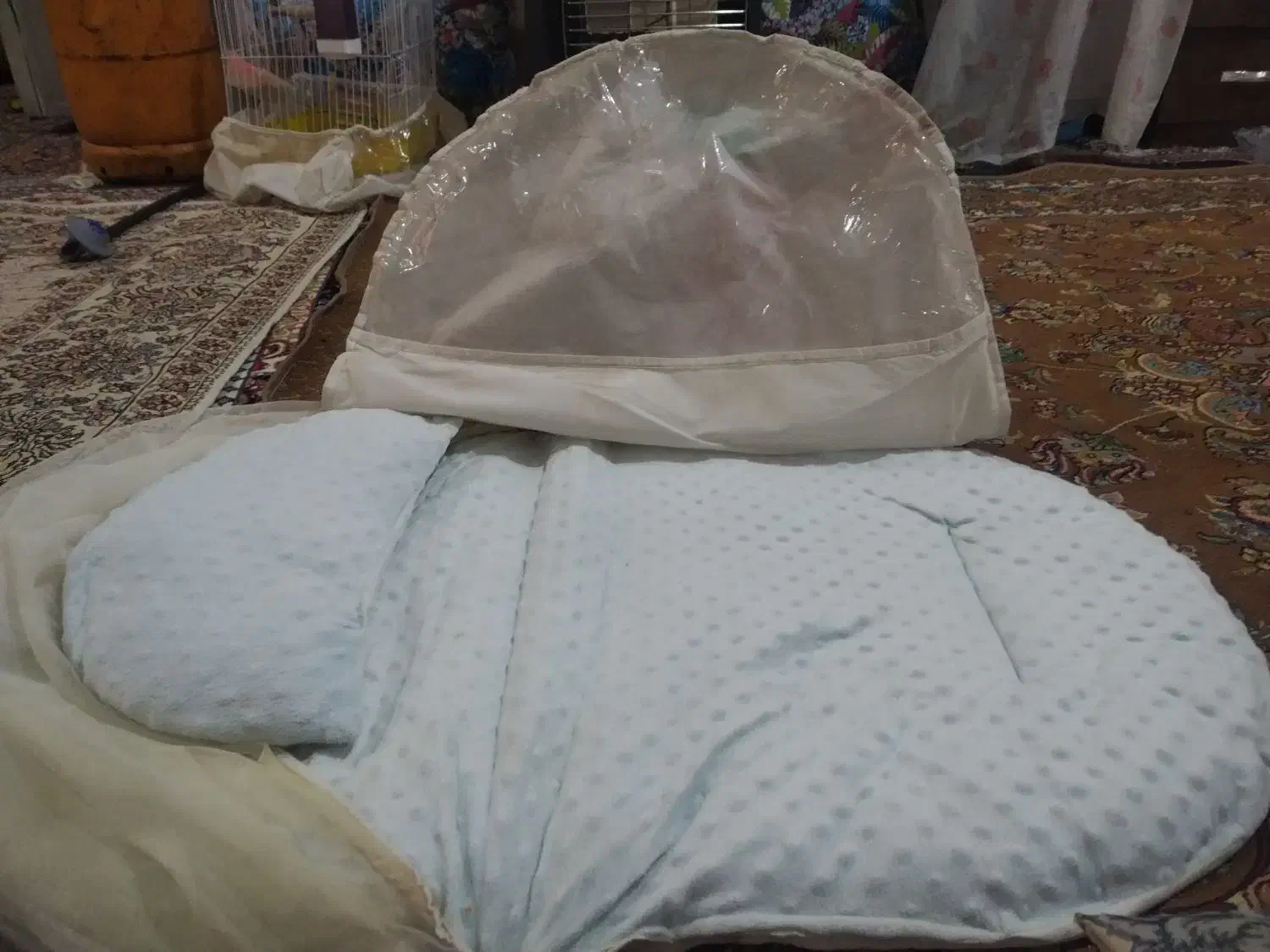 پشه بندبچه|رختخواب، بالش، پتو|زاهدان, |دیوار