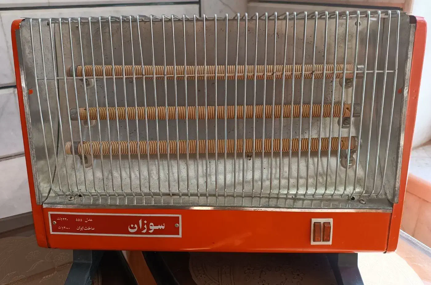 هیتر برقی|بخاری، هیتر، شومینه|مبارکه, |دیوار