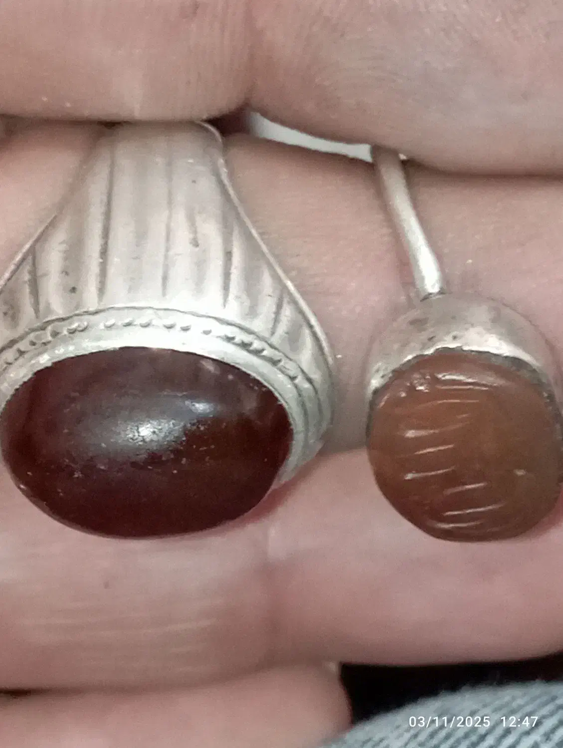 دو عدد انگشتر قدیمی|جواهرات|کرمان, |دیوار