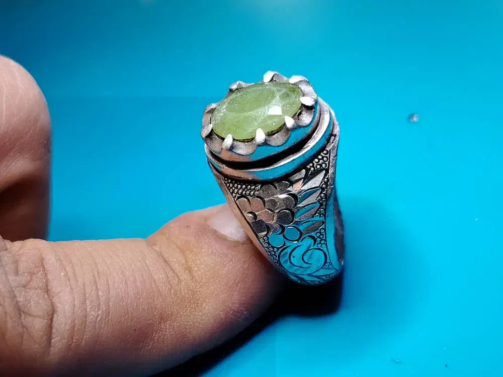 انگشتر نقره 925|جواهرات|اصفهان, درب کوشک|دیوار