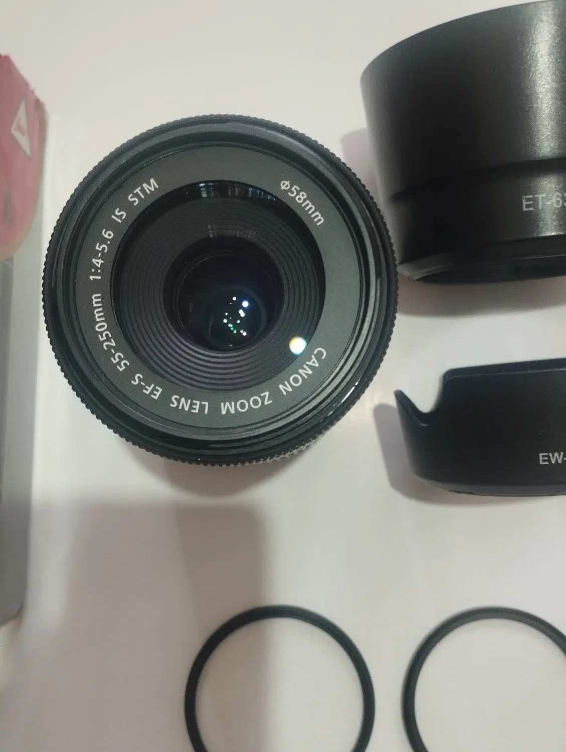 لنز Canon 55-250 STM سالم و کمکار . کنون|دوربین عکاسی و فیلمبرداری|تهران, نارمک جنوبی|دیوار