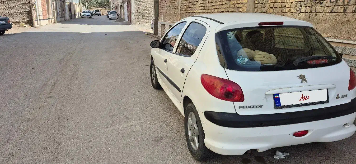 206 مدل 1398|خودرو سواری و وانت|بافق, |دیوار