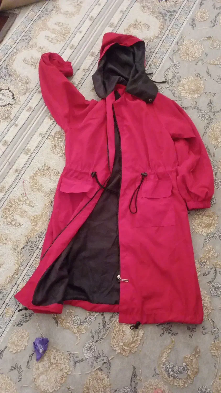 کاپشن بارانی آستر دار بدون استفاده|لباس|جوانرود, |دیوار