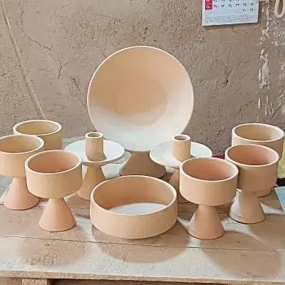 سفال خام هفت سین|صنایع دستی و سایر لوازم تزئینی|ری, دولتآباد|دیوار