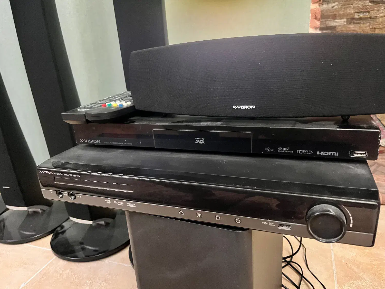 سینما خانواده و بلوی|سیستم صوتی خانگی|ری, علایین|دیوار