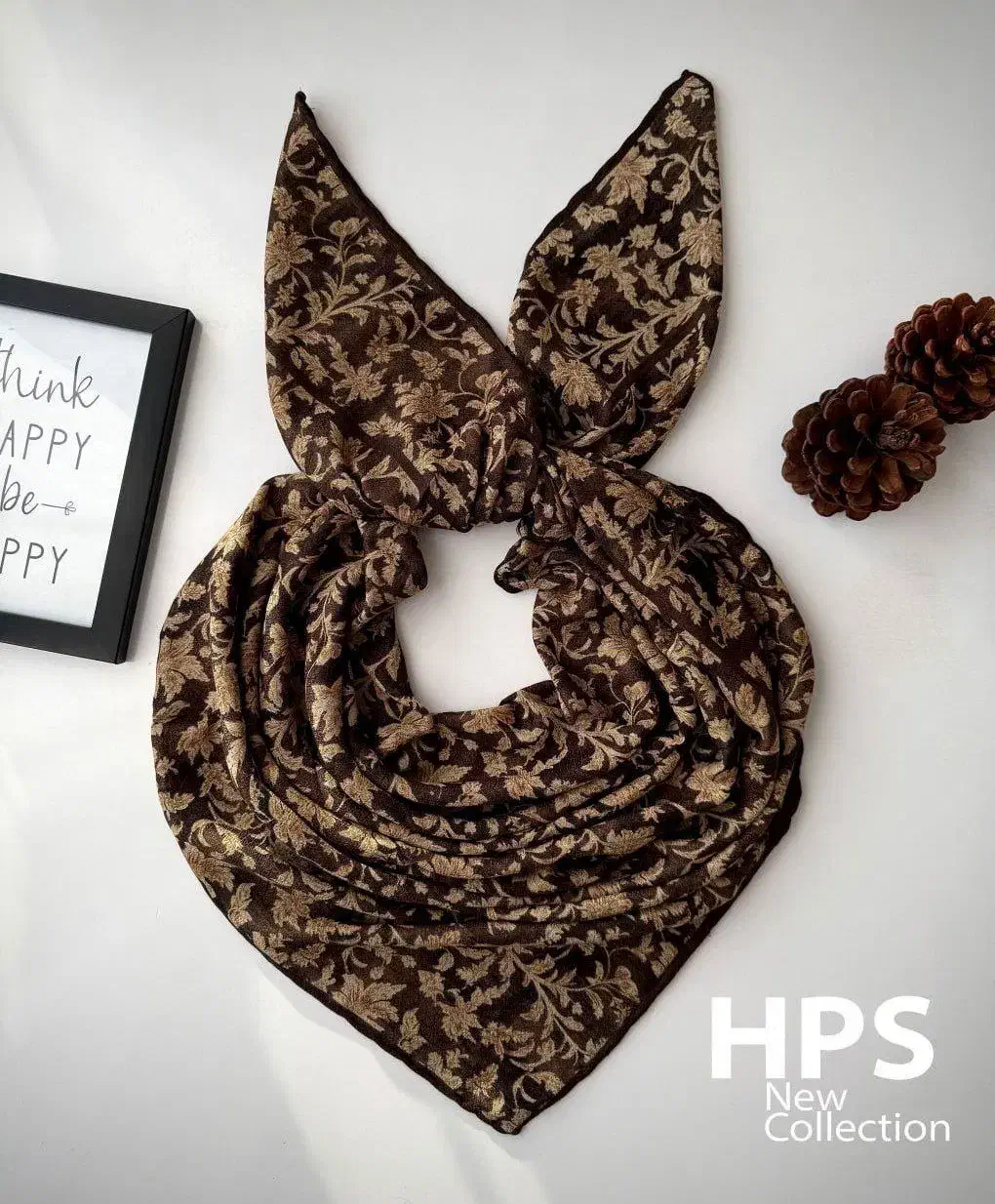 روسری طرح ترمه گلدار|لباس|دیواندره, |دیوار