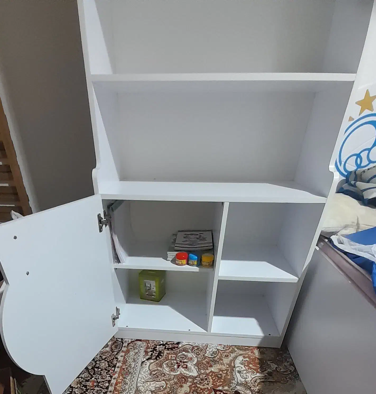 جاکتابی ‌نونو|کتابخانه، شلف، قفسه‌های دیواری|قم, پردیسان|دیوار