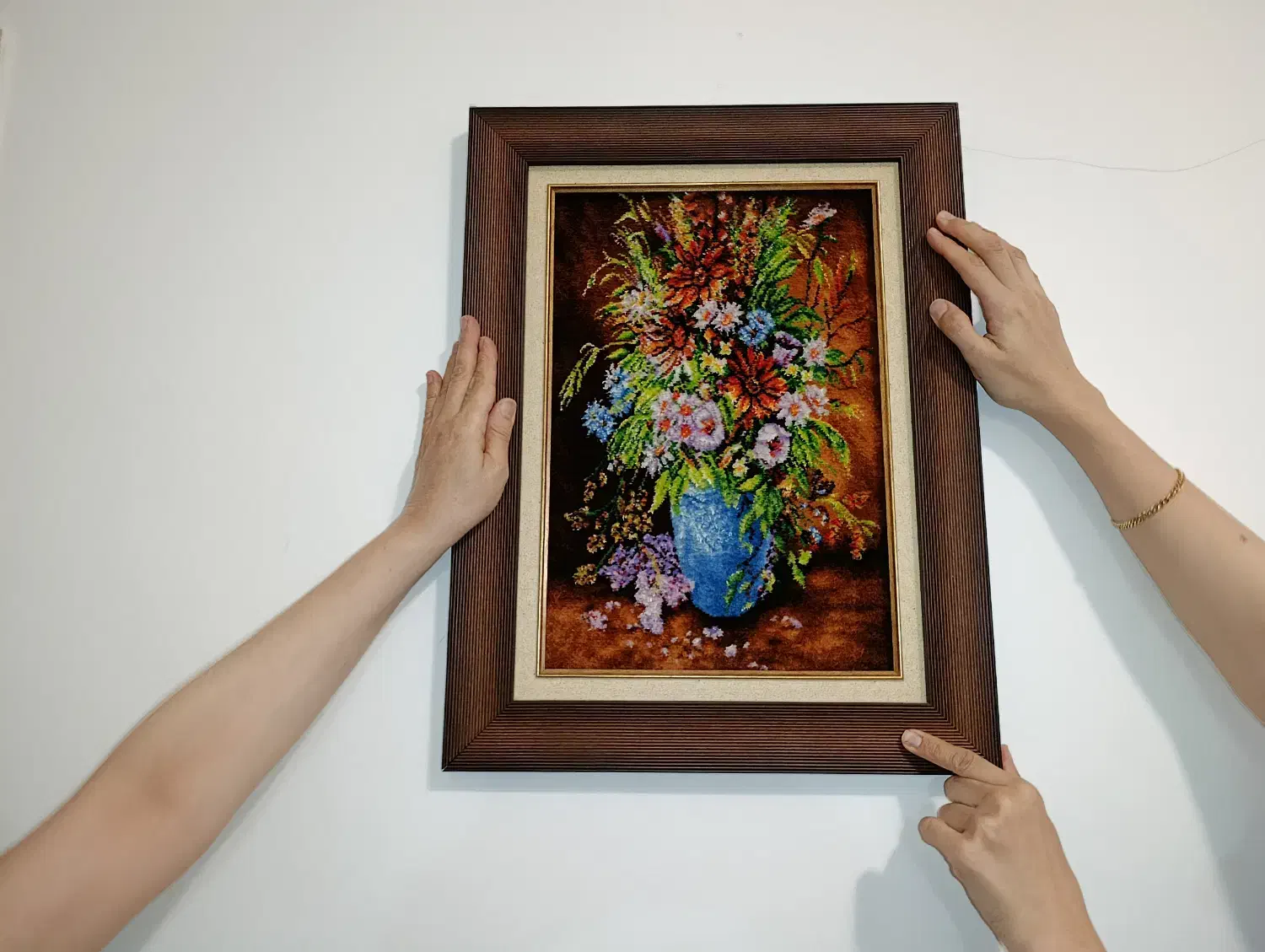 تابلو دست بافت|تابلو فرش|مشهد, ادیب نیشابوری (شهرک غرب)|دیوار