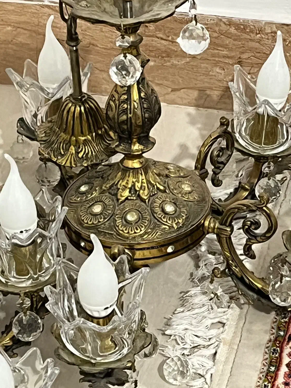 لوستر|لوستر و چراغ آویز|خرمآباد, |دیوار