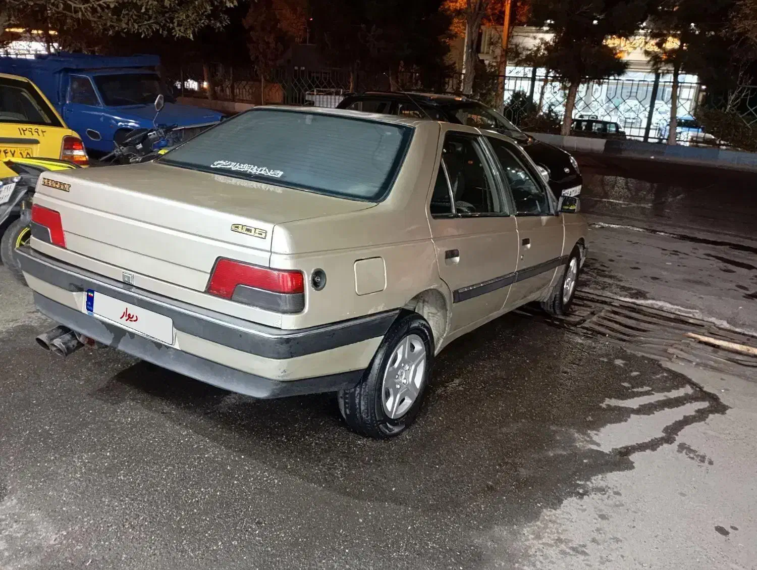 پژو مدل 83 دوگانه سالم و سرحال ماشین خانگی میباشد|خودرو سواری و وانت|تبریز, |دیوار