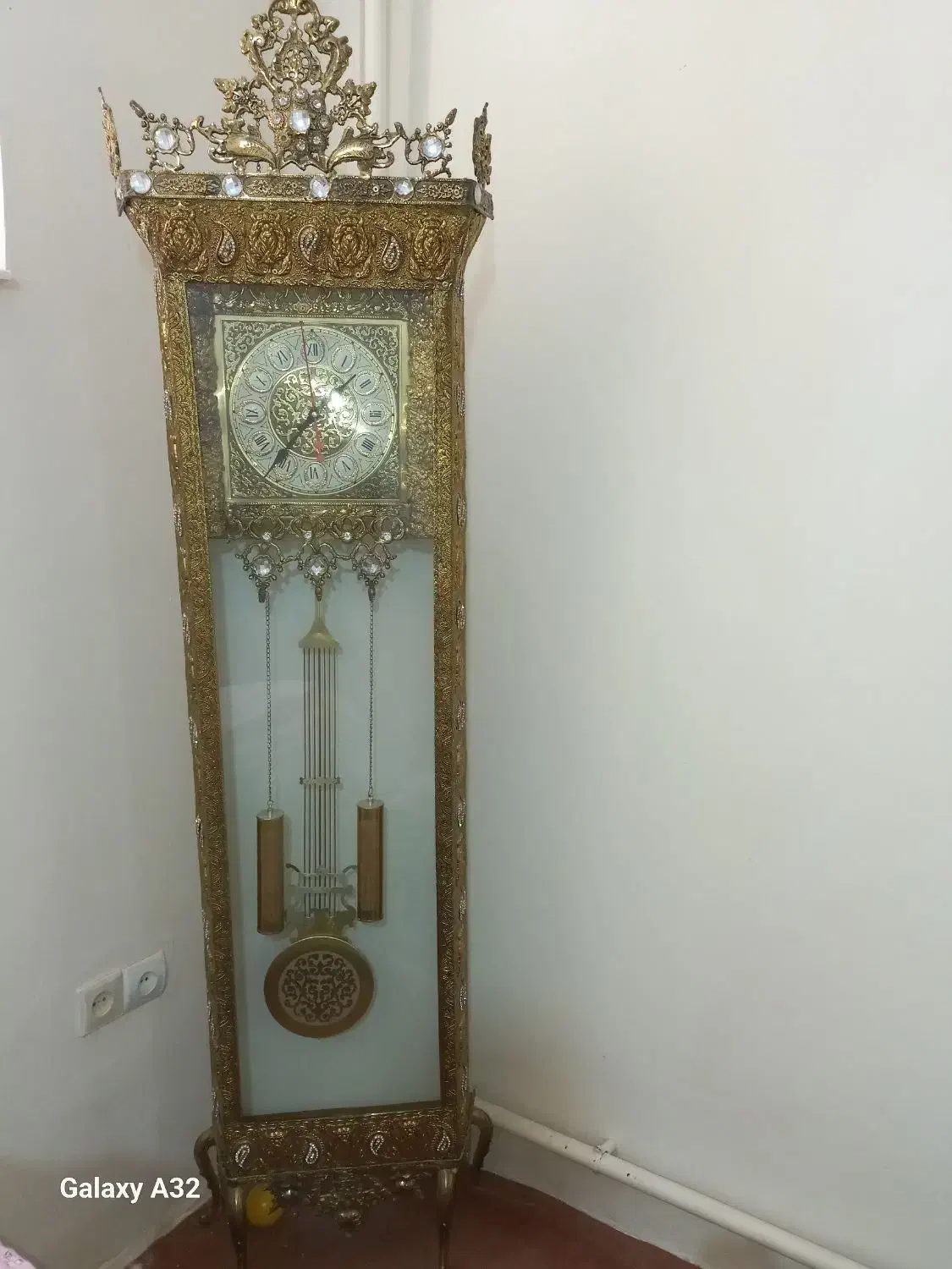 ساعت ایستاده برنز|ساعت دیواری و تزئینی|باسمنج, |دیوار