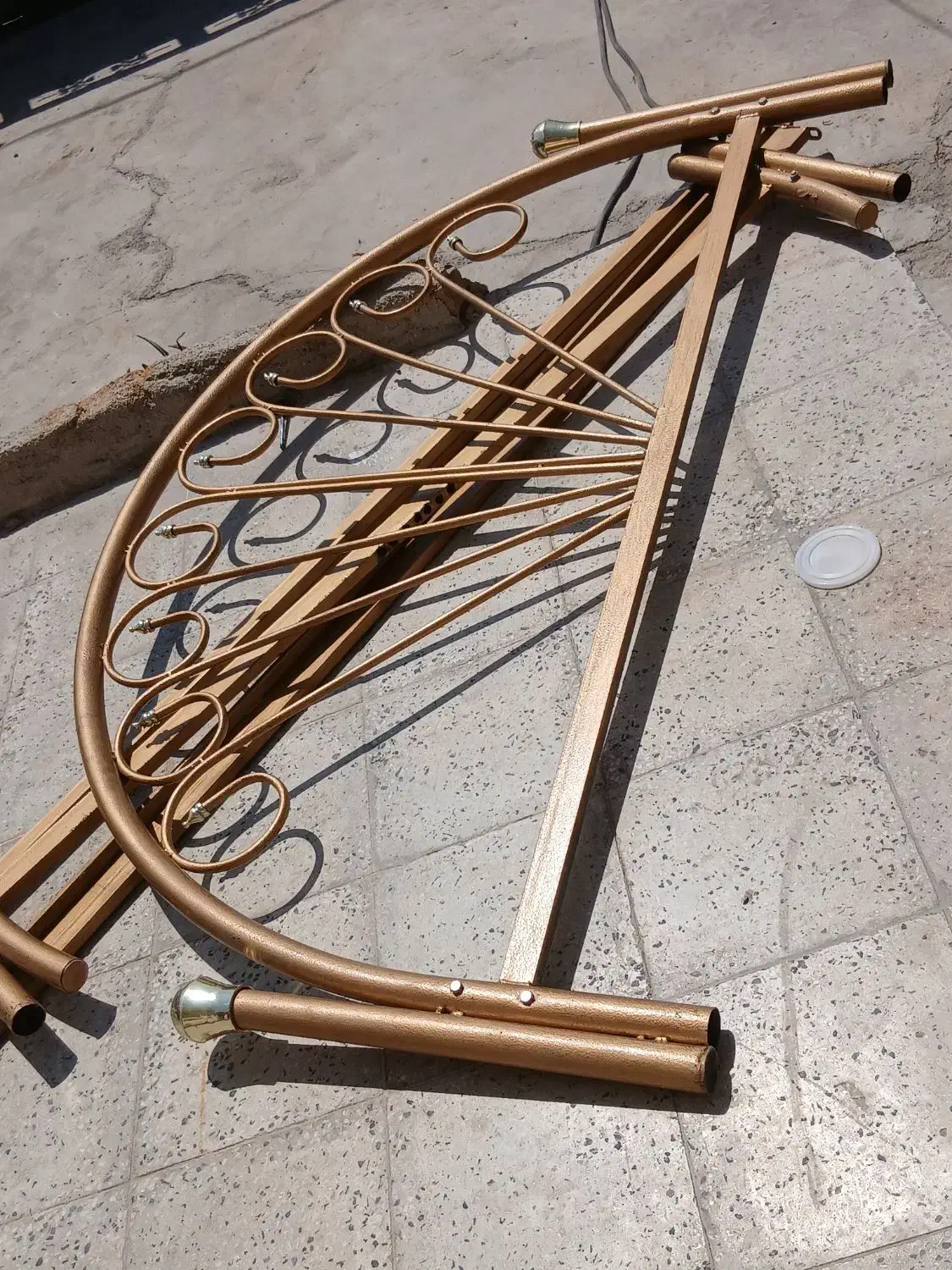 تخت خواب فلزی|تخت و سرویس خواب|کازرون, |دیوار