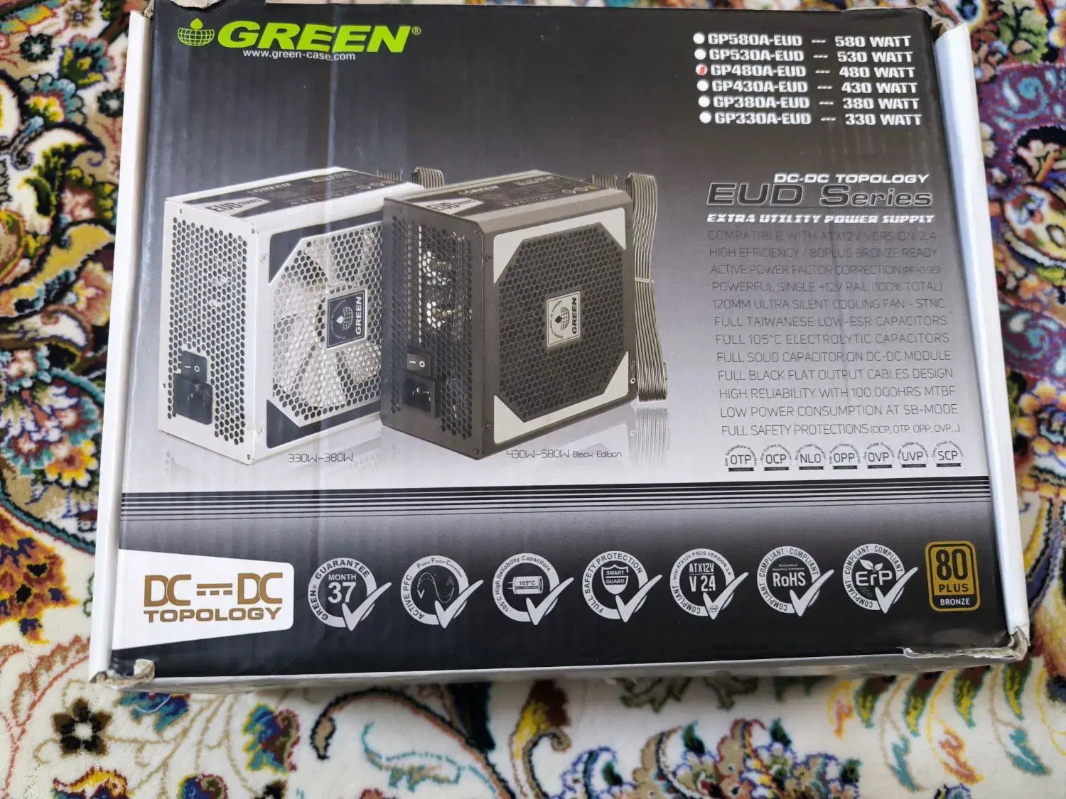 فروش پاور 480 گرین|قطعات و لوازم جانبی رایانه|کرج, شهرک بنفشه|دیوار