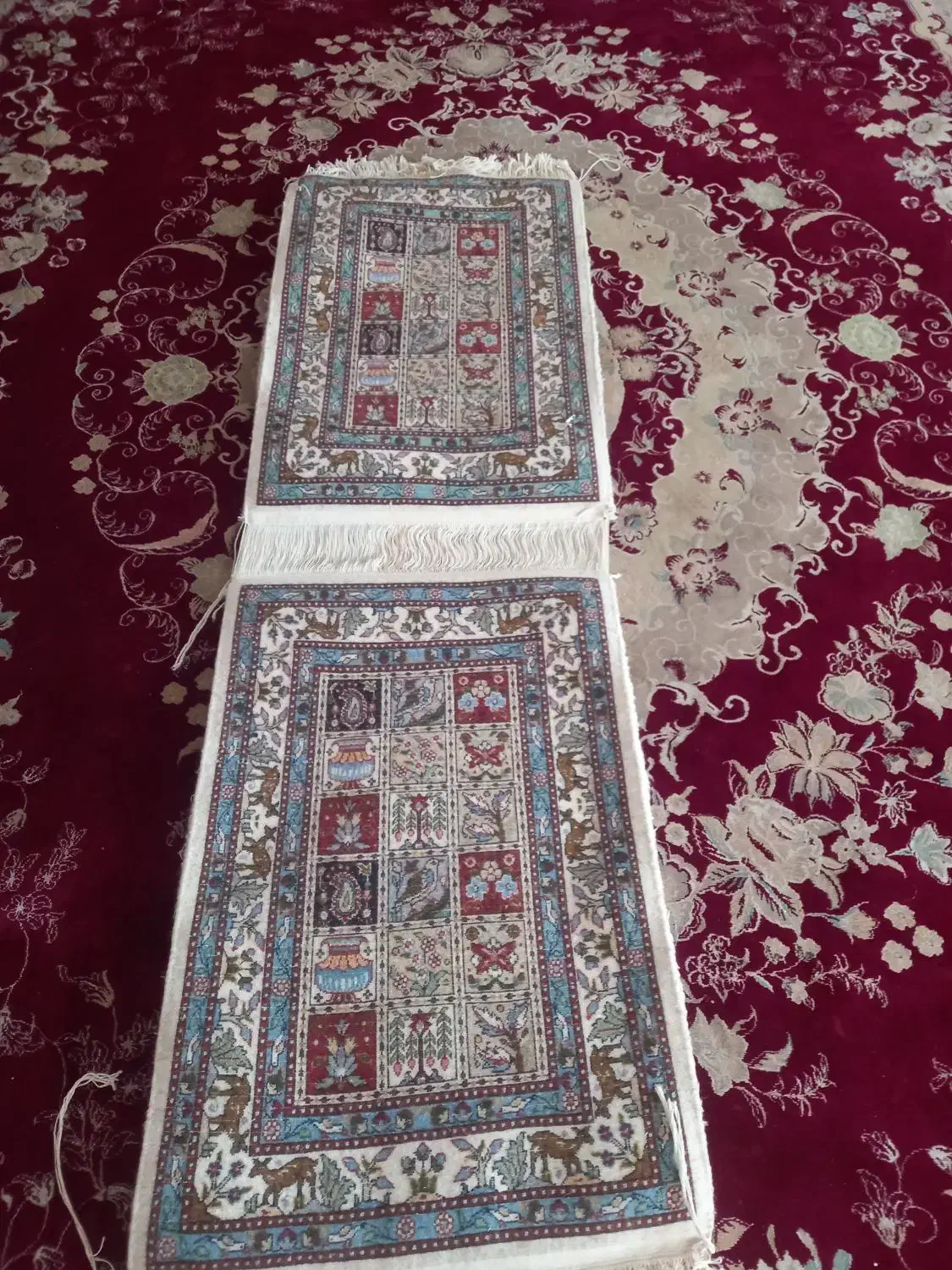 قالی چه دست باف|فرش|قائن, |دیوار